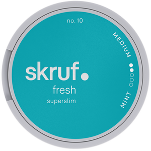 Skruf No.10 Superslim Fresh White