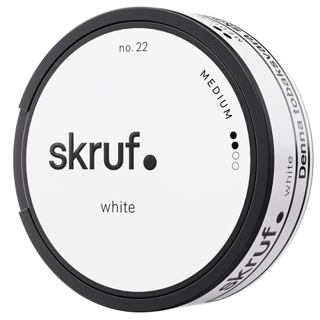 Skruf No.22 Original White-Tobax