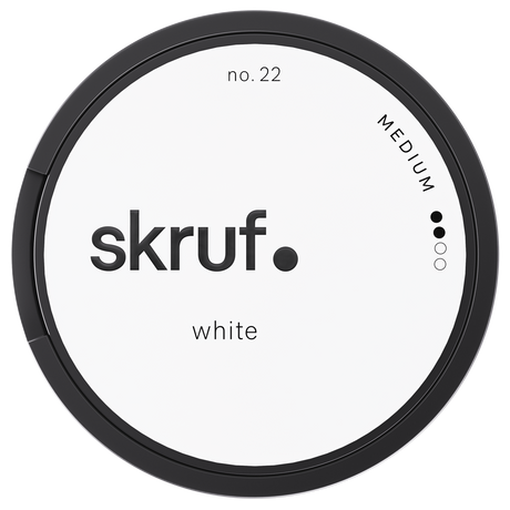 Skruf No.22 Original White-Tobax