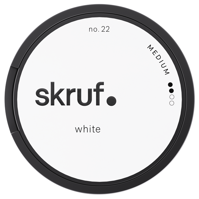 Skruf No.22 Original White-Tobax
