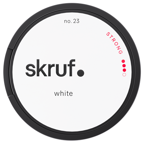 Skruf No.23 Stark White-Tobax