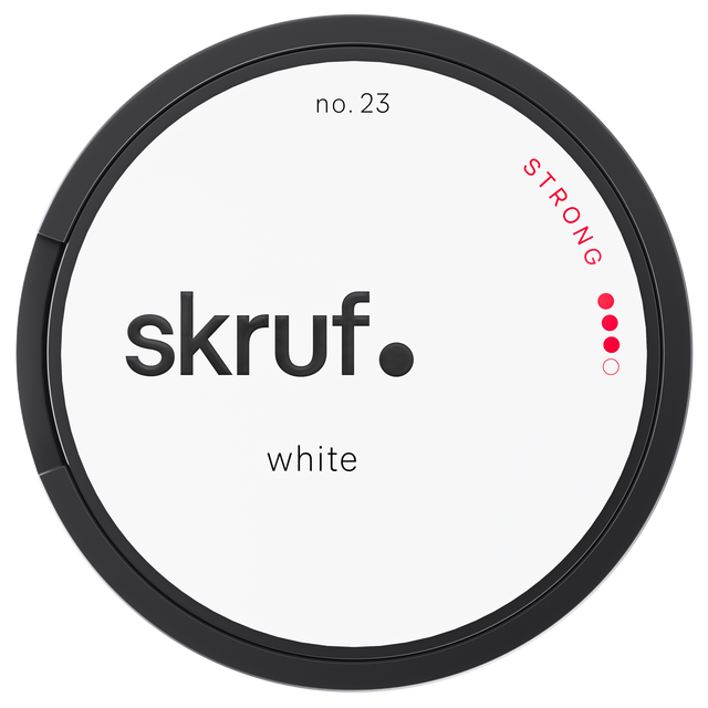 Skruf No.23 Stark White-Tobax