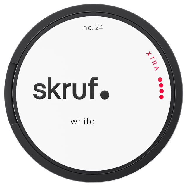 Skruf No.24 Xtra Stark White-Tobax