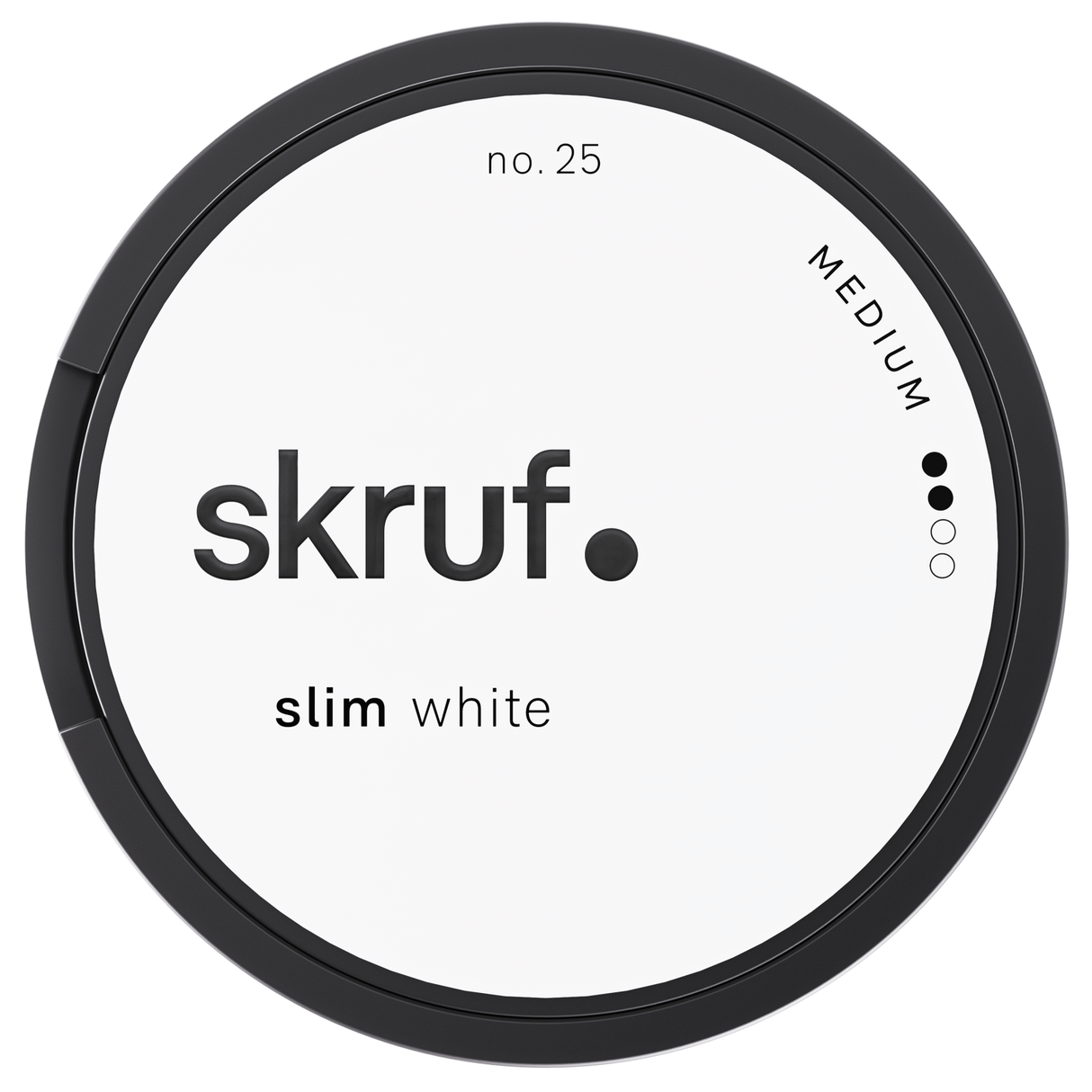 Skruf No.25 Slim Original White-Tobax