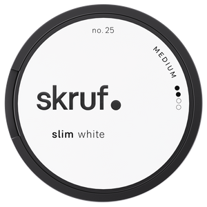 Skruf No.25 Slim Original White