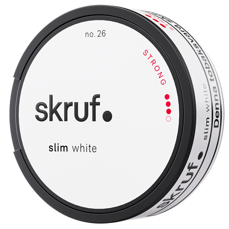 Skruf No.26 Slim Stark White-Tobax