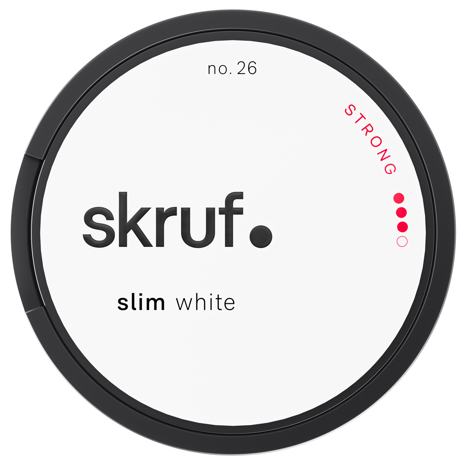 Skruf No. 26 White - nikotinpåsar