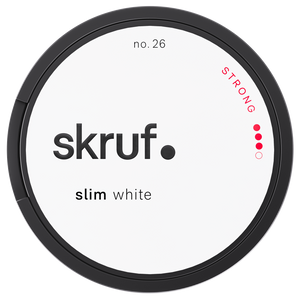 Skruf No.26 Slim Stark White