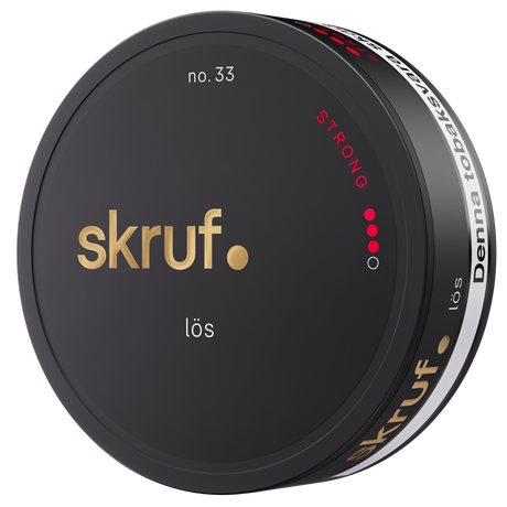 Skruf No.33 Lös Strong-Tobax