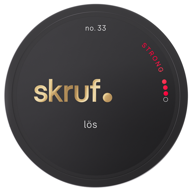 Skruf No.33 Lös Strong-Tobax