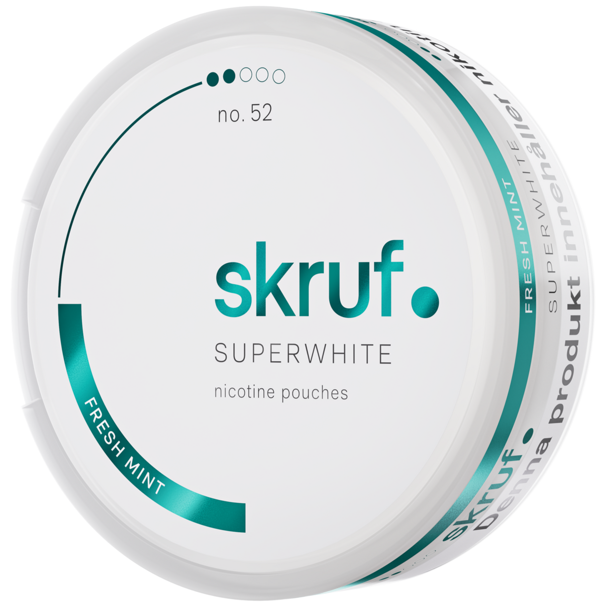 Skruf Superwhite Fresh No.52-Nikotinposer-Tobax