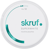 Skruf Superwhite Fresh No.52-Nikotinposer-Tobax