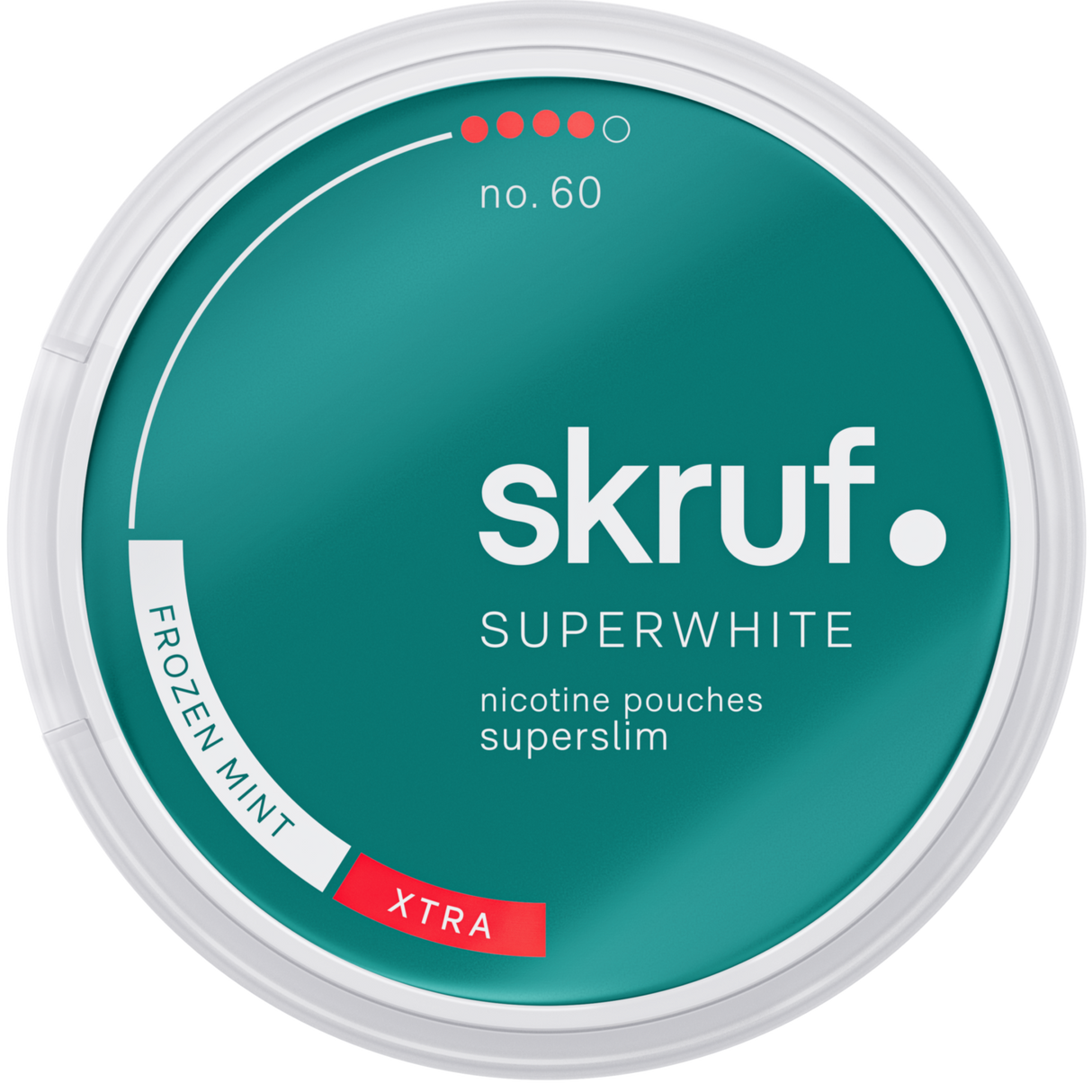 Skruf Superwhite Frozen Mint No.60-Nikotinposer-Tobax