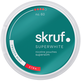 Skruf Superwhite Frozen Mint No.60-Nikotinposer-Tobax