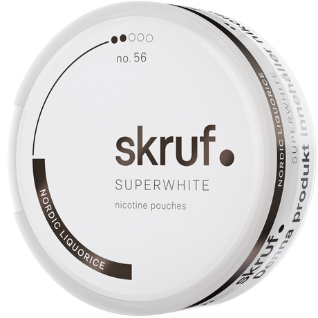 Skruf Superwhite Nordic No.56-Nikotinposer-Tobax