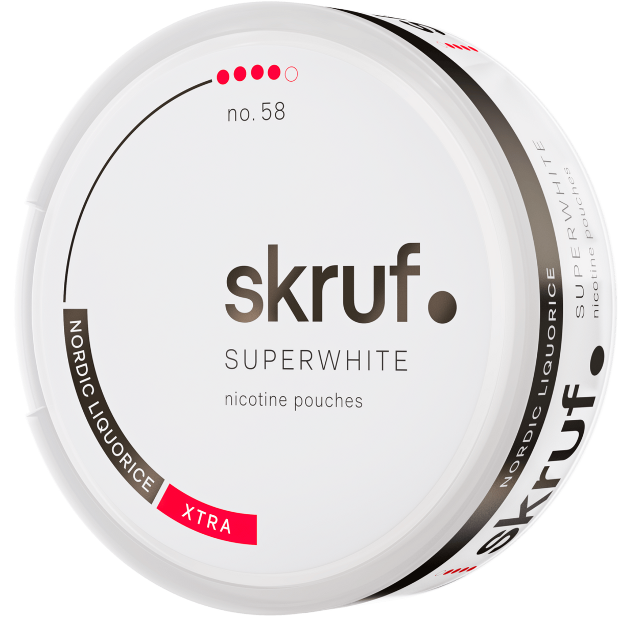 Skruf Superwhite Nordic No.58-Nikotinposer-Tobax