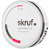 Skruf Superwhite Nordic No.58-Nikotinposer-Tobax