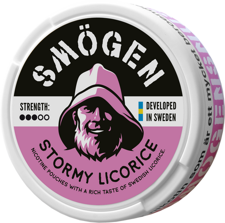 Smögen Stormy Licorice-Nikotinposer-Tobax