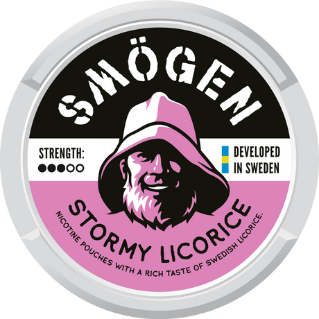 Smögen Stormy Licorice-Nikotinposer-Tobax