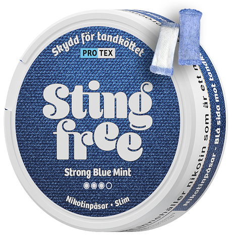 Stingfree Strong Blue Mint-Nikotinposer-Tobax