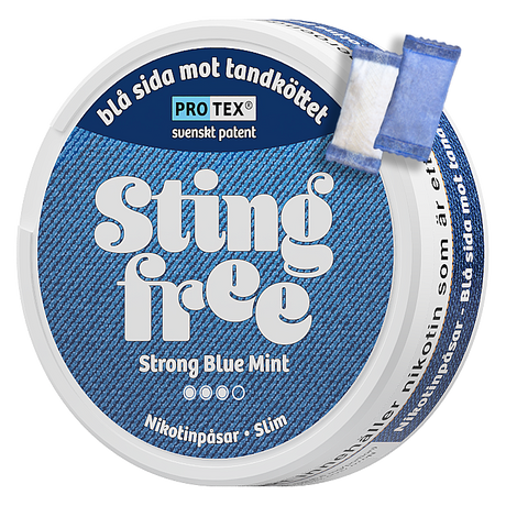Stingfree Strong Blue Mint Side
