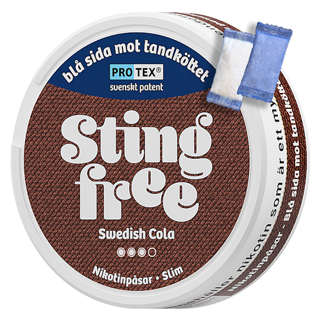 Stingfree Swedish Cola Side