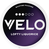 VELO Lofty Liquorice-Nikotinposer-Tobax