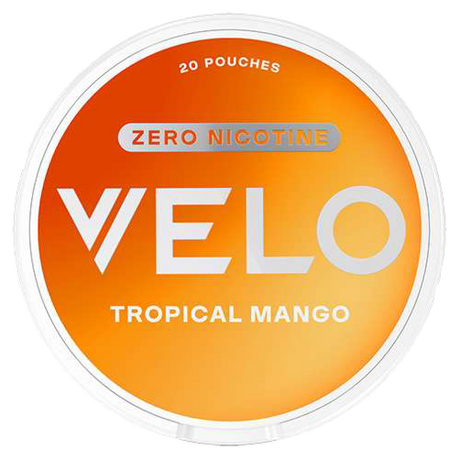 VELO Tropical Mango Zero-Nikotinfritt Snus-Tobax