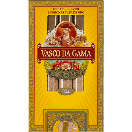 Vasco Da Gama Capa De Oro/5-Cigarr-Tobax