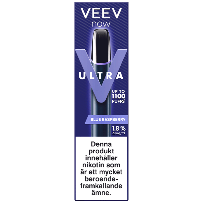 Veev Now Ultra Bleu Raspberry Box