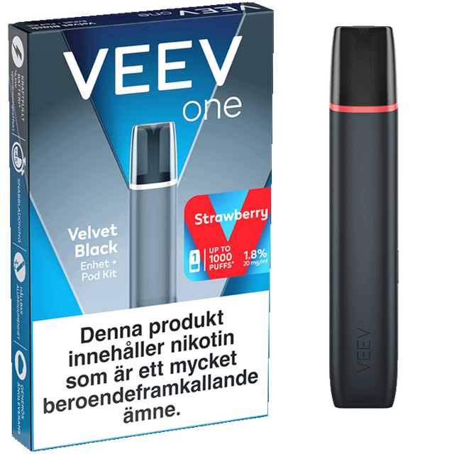 Veev One Black Velvet Device Pod Strawberry
