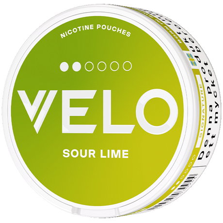 Velo Sour Lime Slim Side