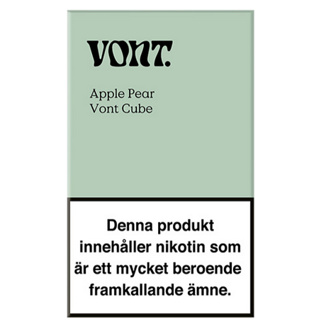 Vont Cube Apple Pear 20mg-E-cigg-Tobax