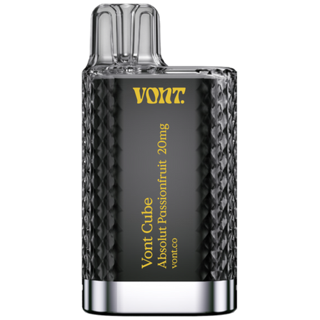 Vont Cube Black Edition Absolut Passionfruit 20mg-E-cigg-Tobax