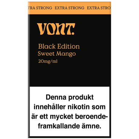 Vont Cube Black Edition Sweet Mango 20mg-E-cigg-Tobax