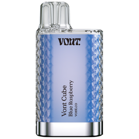 Vont Cube Blue Raspberry 0mg-e-cigg-Tobax