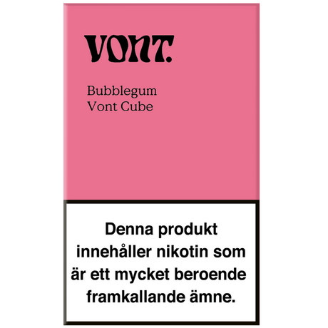 Vont Cube Bubblegum 20mg-e-cigg-Tobax
