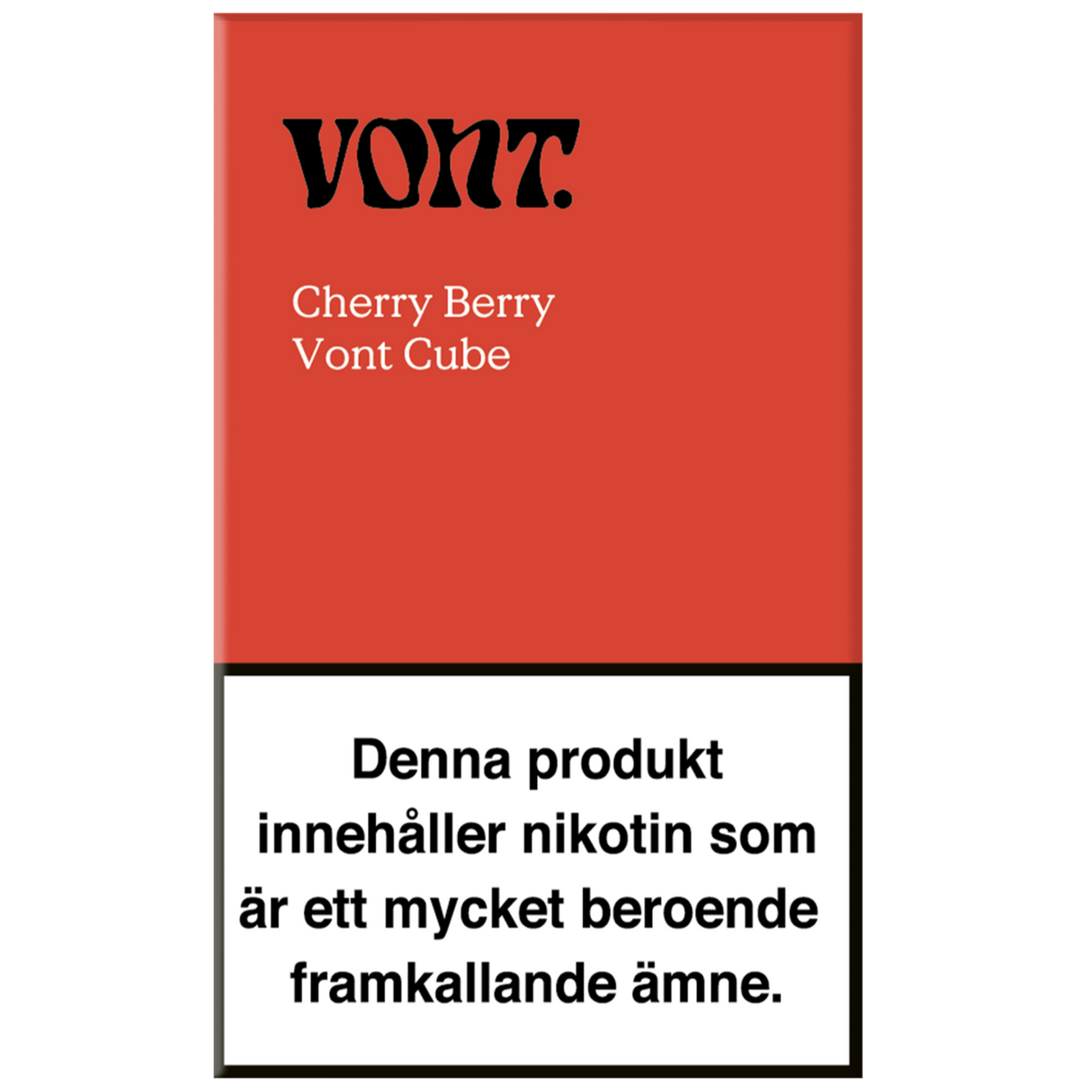 Vont Cube Cherry Berry 20mg