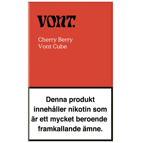 Vont Cube Cherry Berry 20mg-e-cigg-Tobax