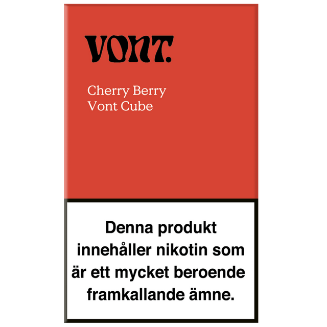 Vont Cube Cherry Berry 20mg-e-cigg-Tobax