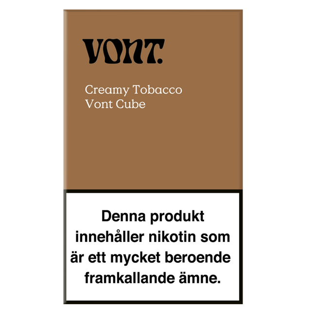 Vont Cube Creamy Tobacco