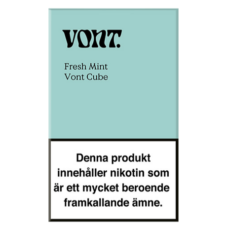 Vont Cube Fresh Mint 20mg-E-cigg-Tobax