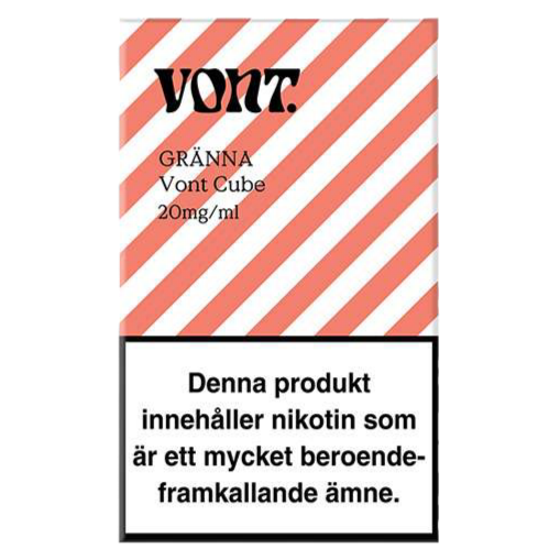 Vont Cube Gränna 20mg-Tobax