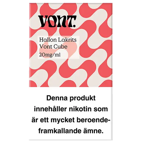 Vont Cube Hallon Lakrits 20mg