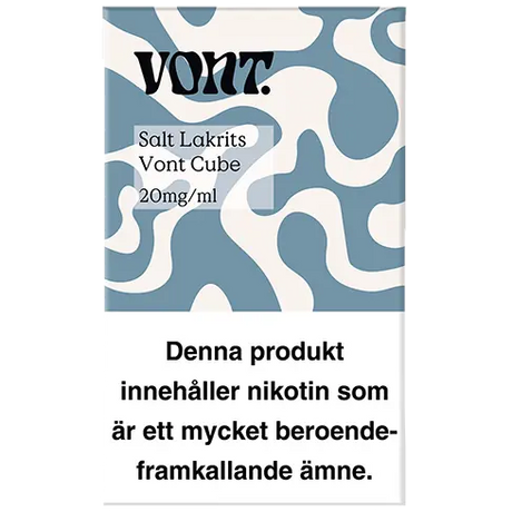 Vont Cube Salt Lakrits 20mg