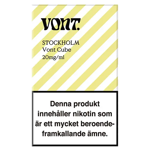 Vont Cube Stockholm-E-cigg-Tobax