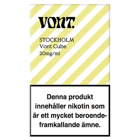 Vont Cube Stockholm-E-cigg-Tobax