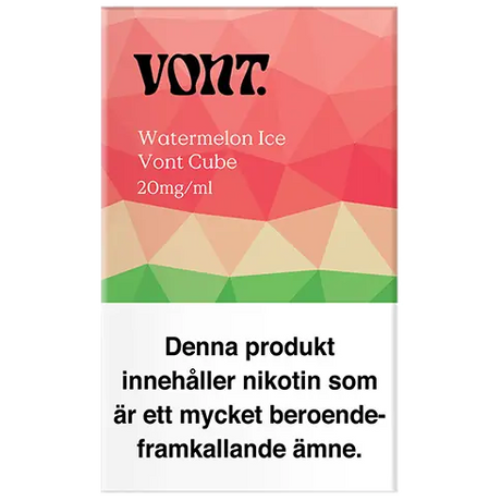 Vont Cube Watermelon Ice 20mg box