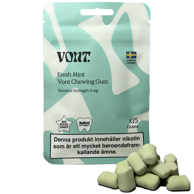 Vont Gum Fresh Mint 3mg