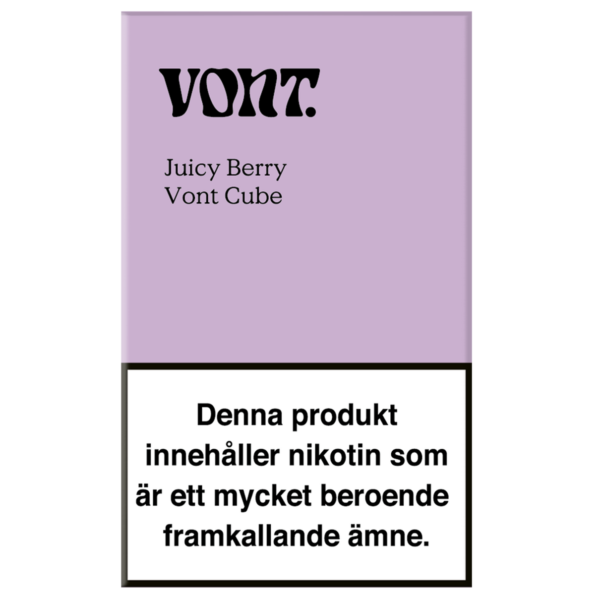 Vont Juicy Berry Package